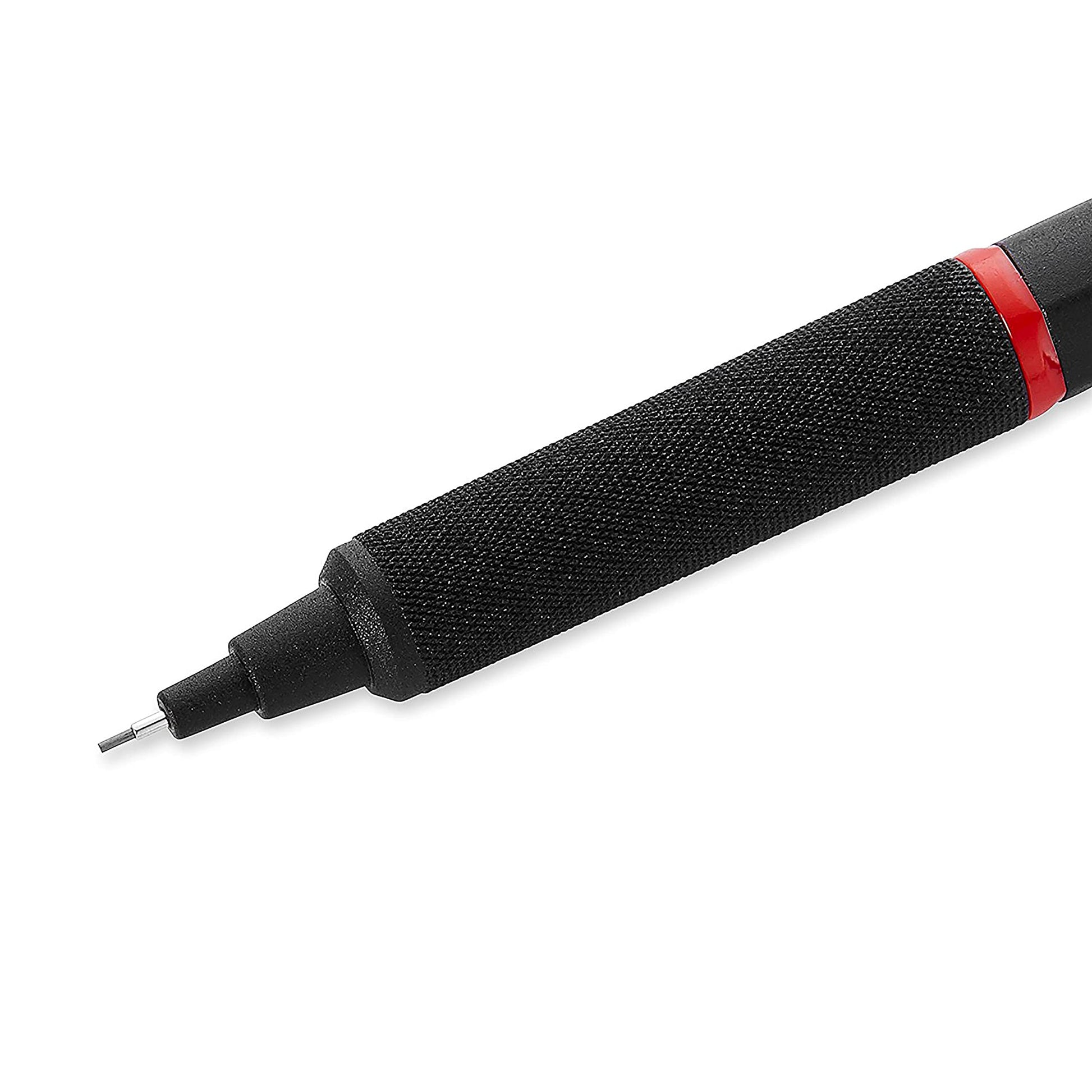rOtring Rapid Pro Mechanical Pencil, 0.5 mm, Matte Black Finish, Precision Writing and Sketching