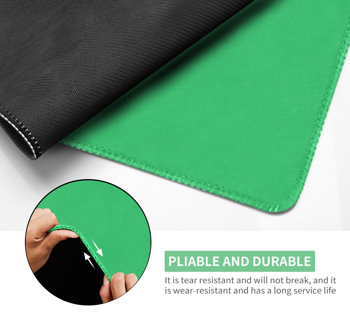 LERYG Large Tabletop Game Playmat, Water and Stain Resistant Non-Slip Desk Mat, Mahjong Mat, Card