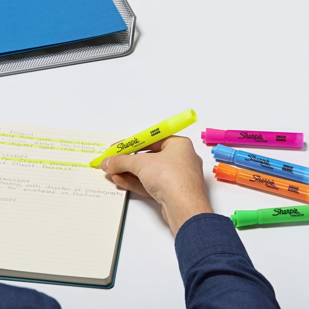 Sharpie Tank Highlighters, Chisel Tip, Yellow Highlighters, Essential Office & School Supplies