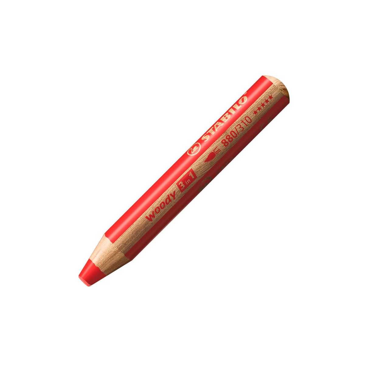 STABILO Multi-Talented Pencil woody 3 in 1 - Pack of 10 - Assorted Colors