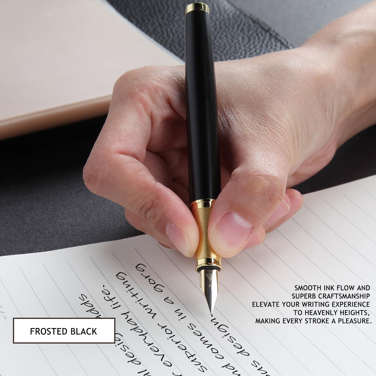 Zalantan Fountain Pen, luxury pens Fine point smooth writing for journaling fancy pen with Gift