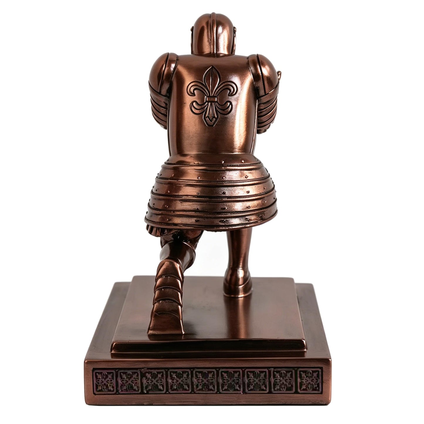 Soldier Executive Knight Pen Holder Personalized Desk Organizers Copper