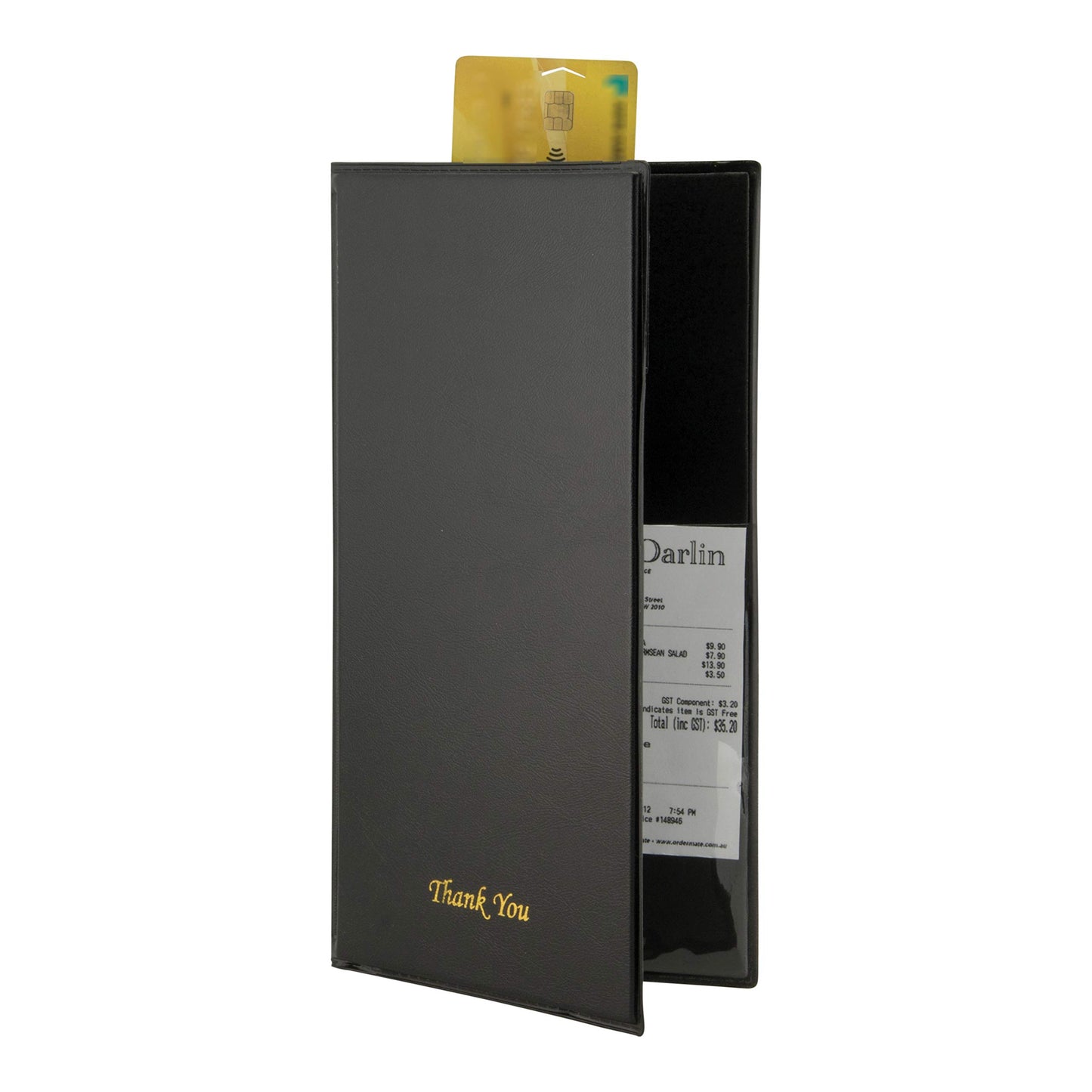 American Metalcraft MCBRBPBL Value Bill Presenter, Black
