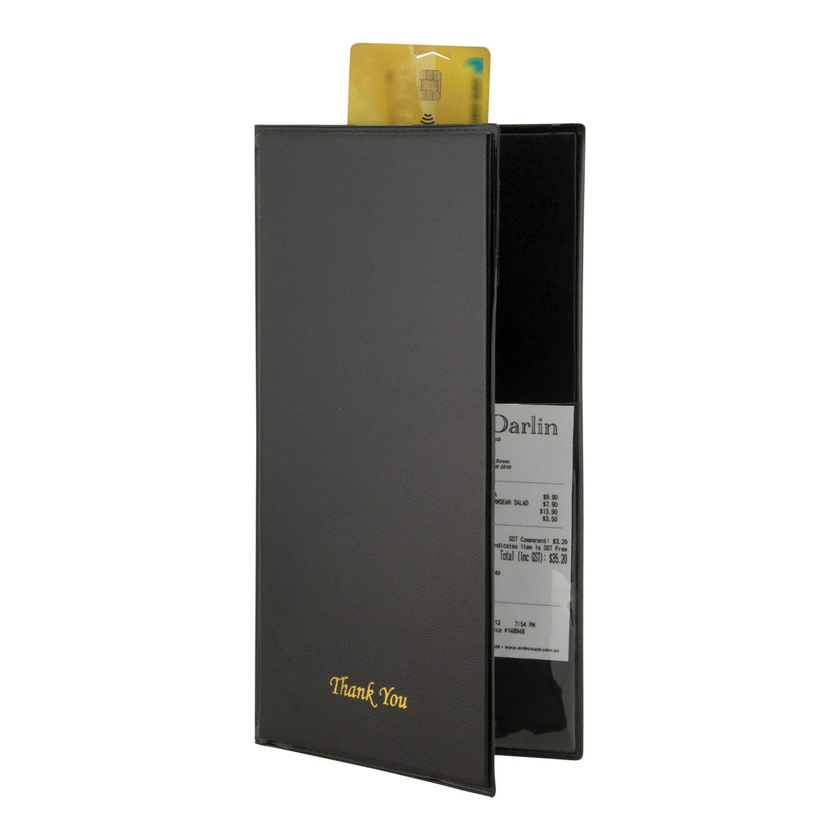 American Metalcraft MCBRBPBL Value Bill Presenter, Black