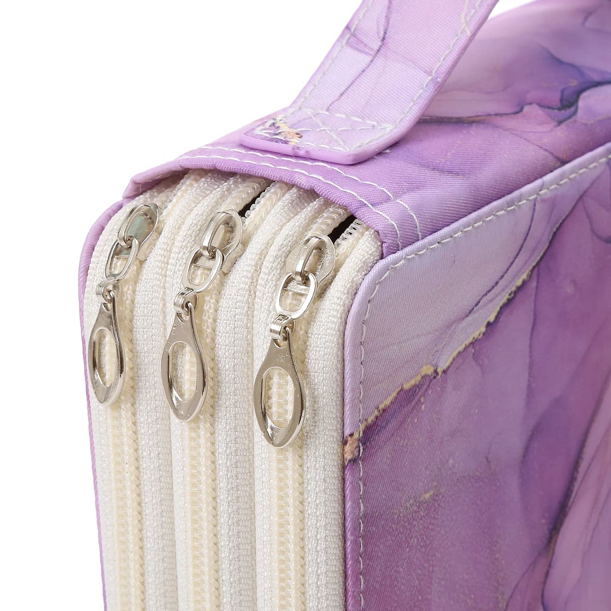Lbxgap 120 Slots Colored Pencil Case Organizer, 3 Layer Bag