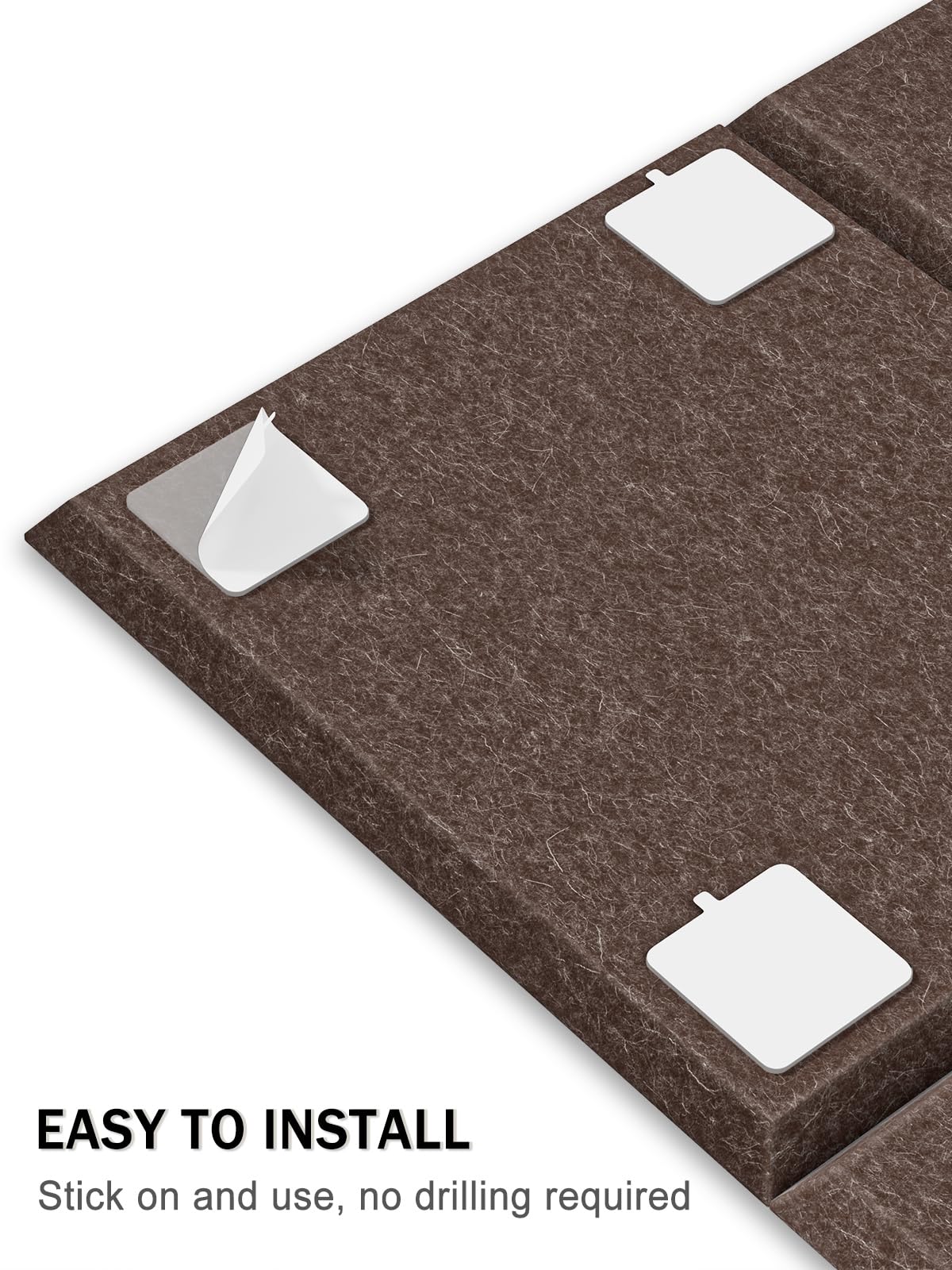 Hsurbtra Large Cork Board for Wall 36 x 24 Inch, 6 Pack Felt Bulletin Notice Board with Pushpins