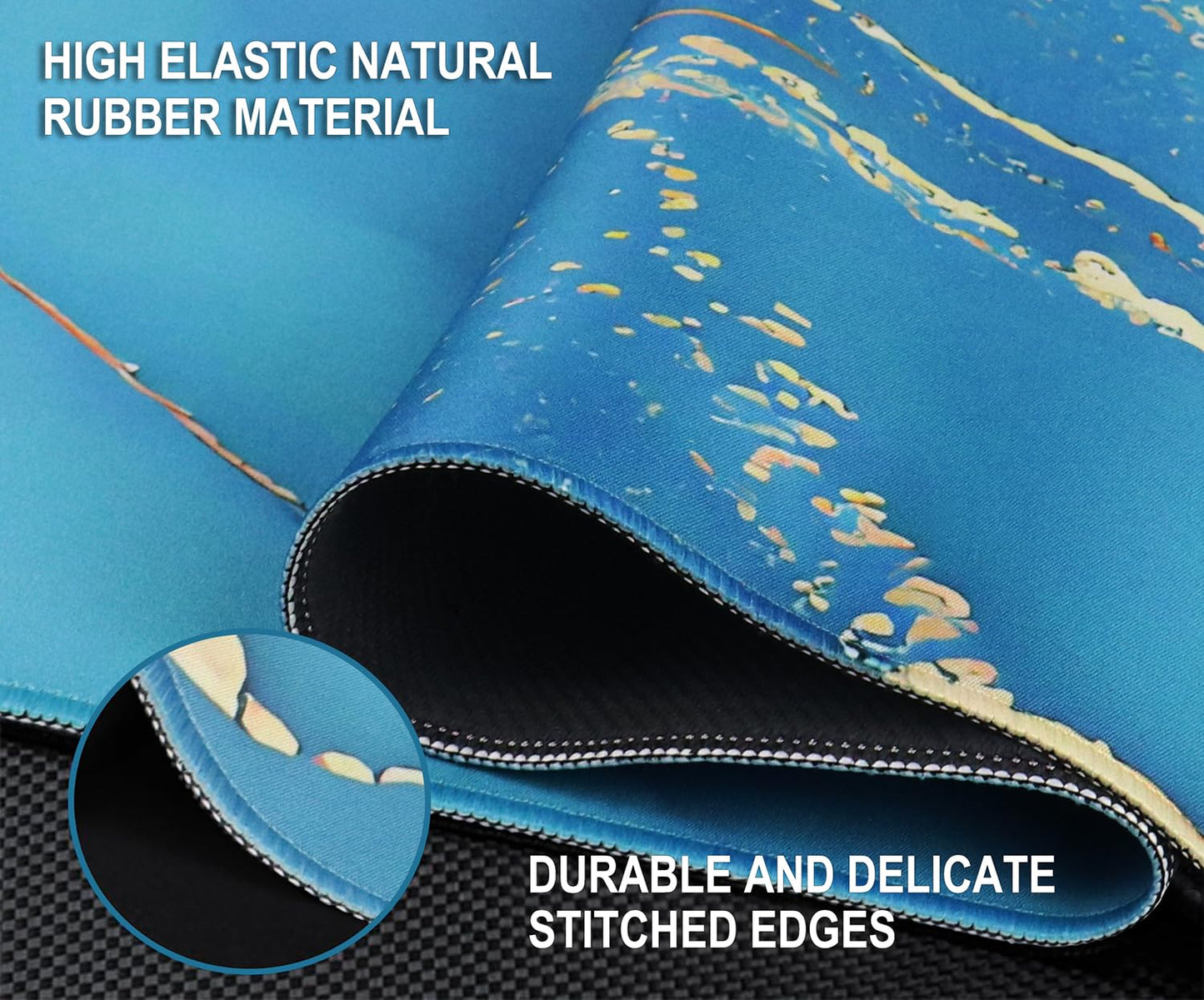 Large Gaming Mouse Pad, 31.5" x15.7" Large Mat with Superior Micro-Weave Cloth, Water Resist