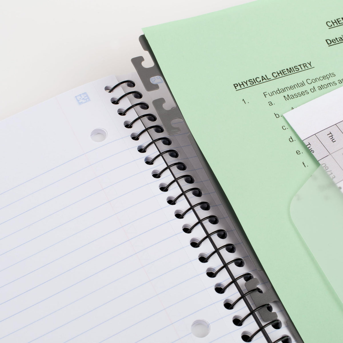Five Star Advance Spiral Notebook + Study App, 5 Subject, College Ruled Paper, 8-1/2" x 11", 200