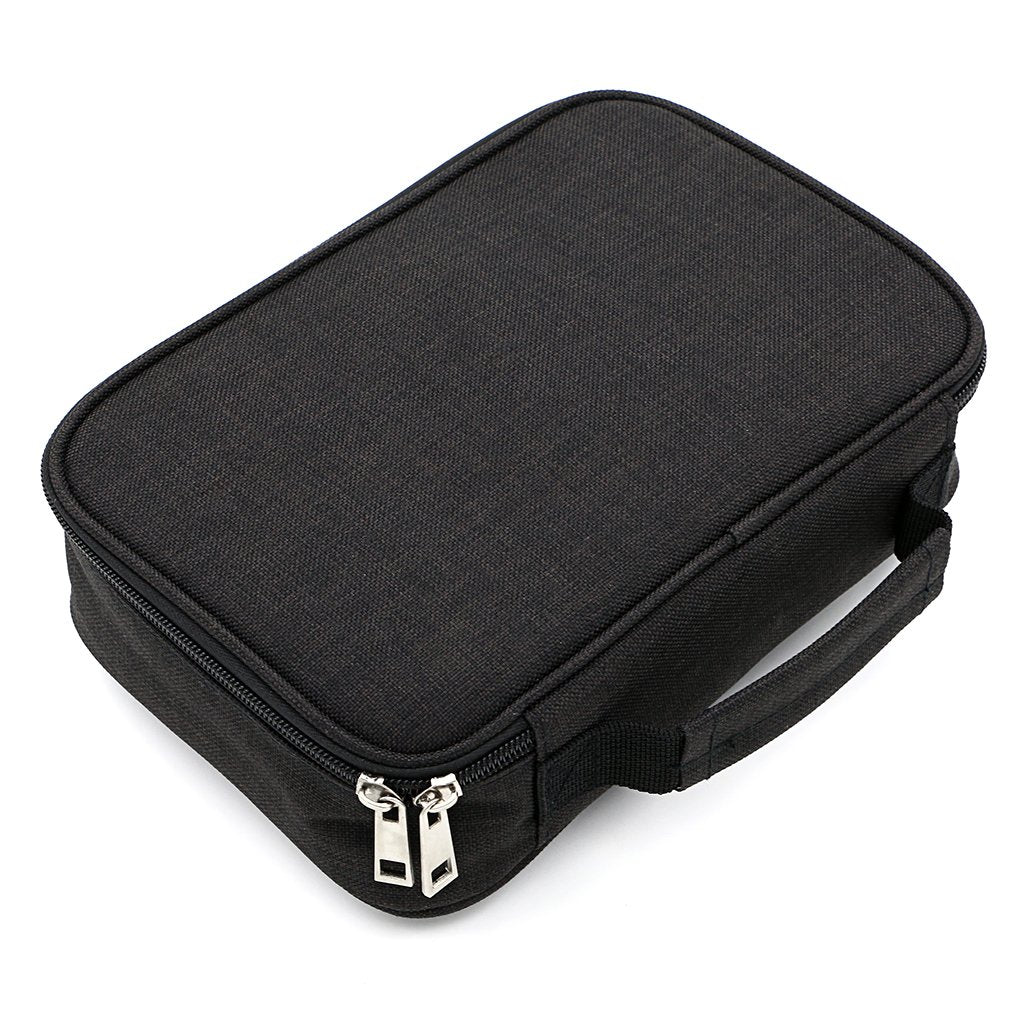 BTSKY® High Capacity Zipper Case- Multi-Functional for Stationery and Pencil, 72 Slots Colored