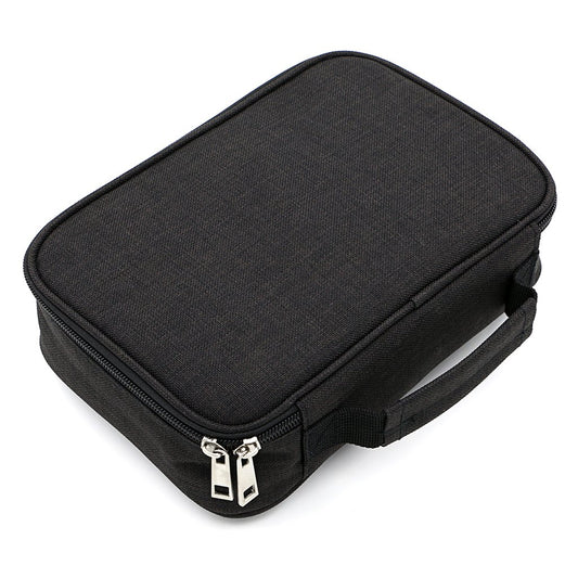 BTSKY® High Capacity Zipper Case- Multi-Functional for Stationery and Pencil, 72 Slots Colored