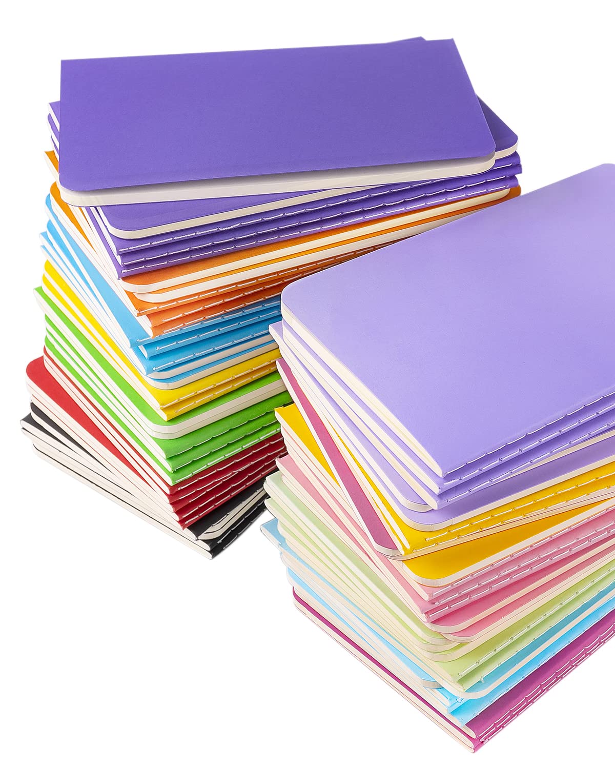 Gwybkq Small Blank Notepads Bulk 60 Pack Mini Pocket Notebooks Journal Set