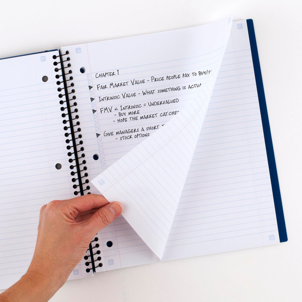 Five Star Advance Spiral Notebook + Study App, 1 Subject, College Ruled Paper, 8-1/2" x 11", 100