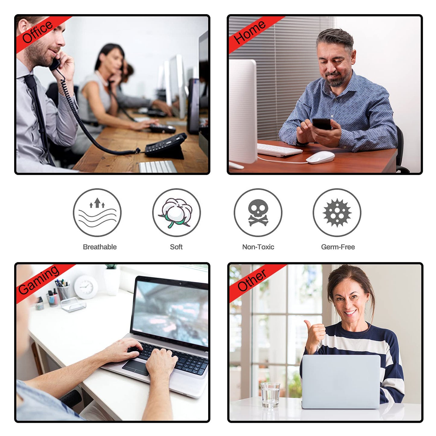 Extended Gaming Mouse Pad XXL ArtSo Large Keyboard Mat Long Mousepad Desk Decor Writing Pad Non