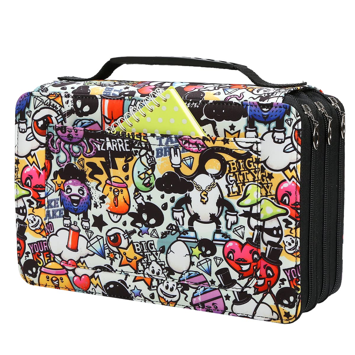 Lbxgap 102 Slots Marker Pen Organizer Case w/Handle