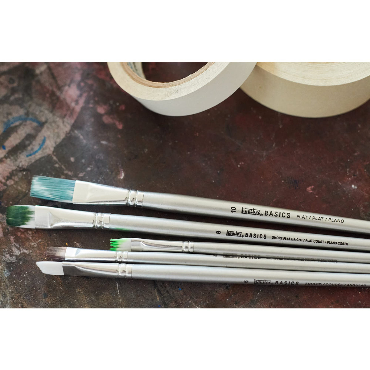 Liquitex Basics Acylic Paintbrush Set of 4