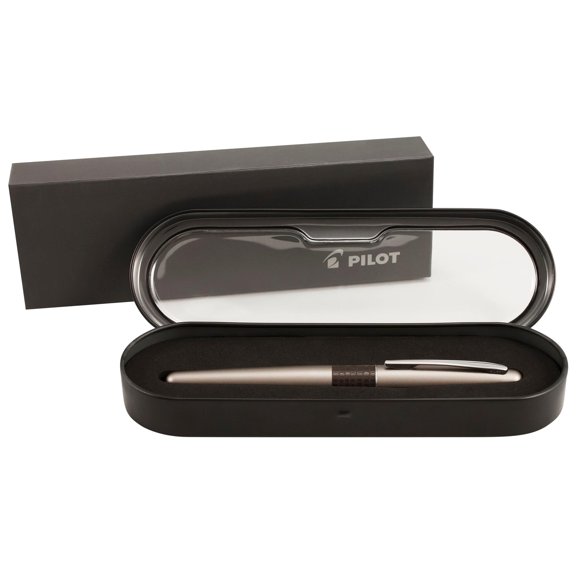 PILOT MR Animal Collection Fountain Pen in Gift Box, Matte Gold Barrel with Lizard Accent, Medium