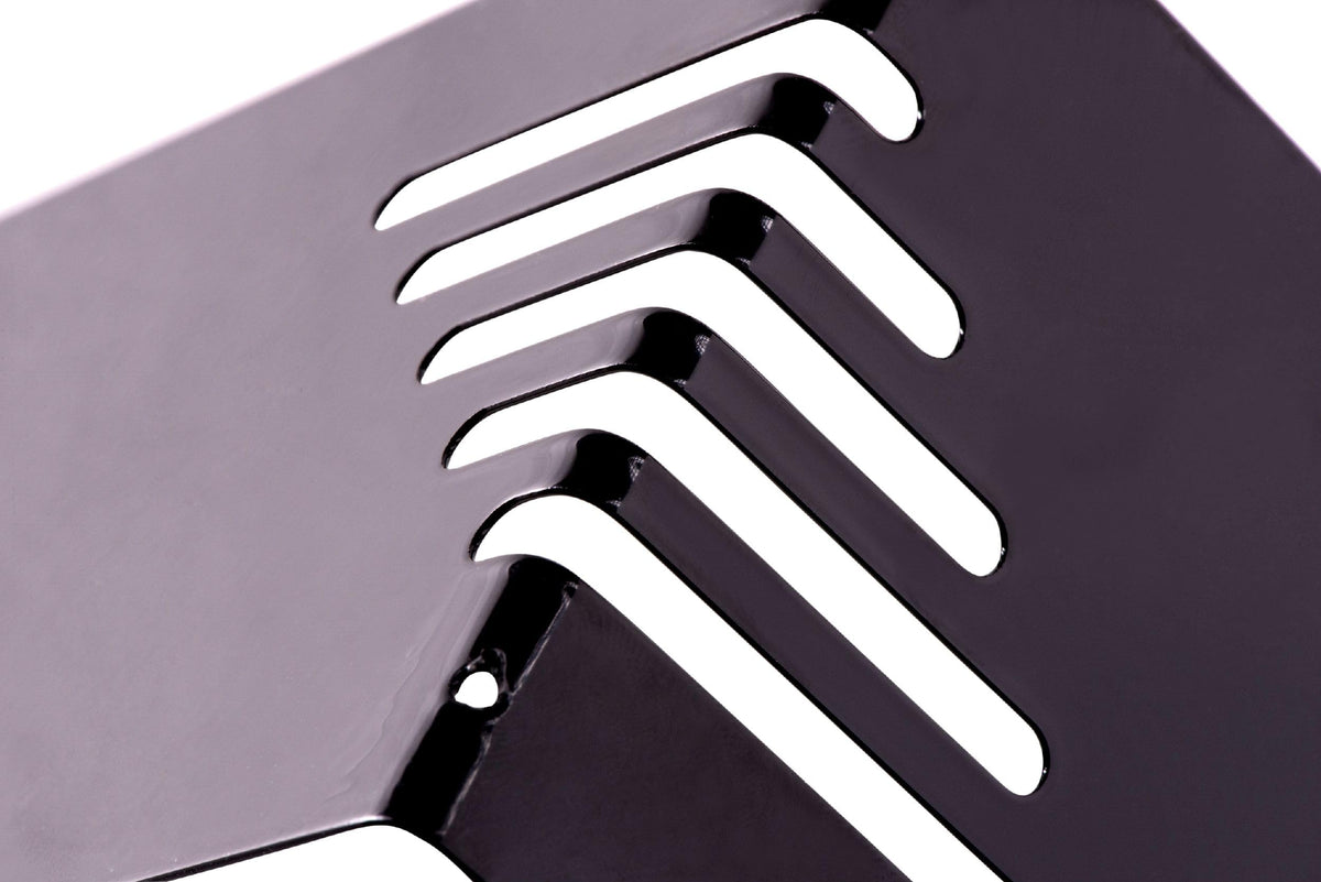 Maul 85 x 140 x 140 mm Narrow Metal Book Ends - Black 3501090