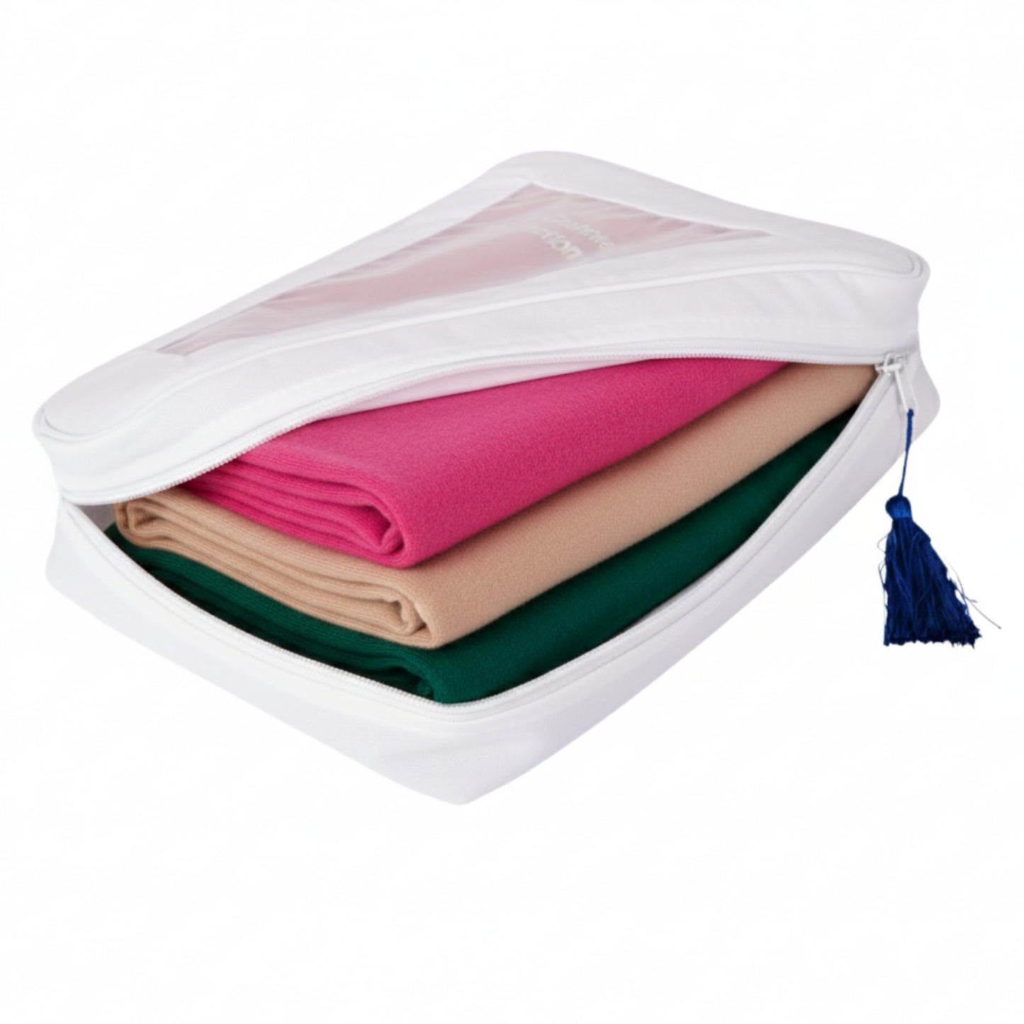 The Cashmere Choice Cashmere Storage Bags for Clothes, Sweaters, Scarves – 100% Cotton Garment Bag