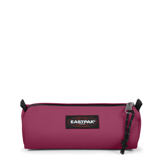 EASTPAK Benchmark Pencil Case – Durable Organizer, Wine Burgundy