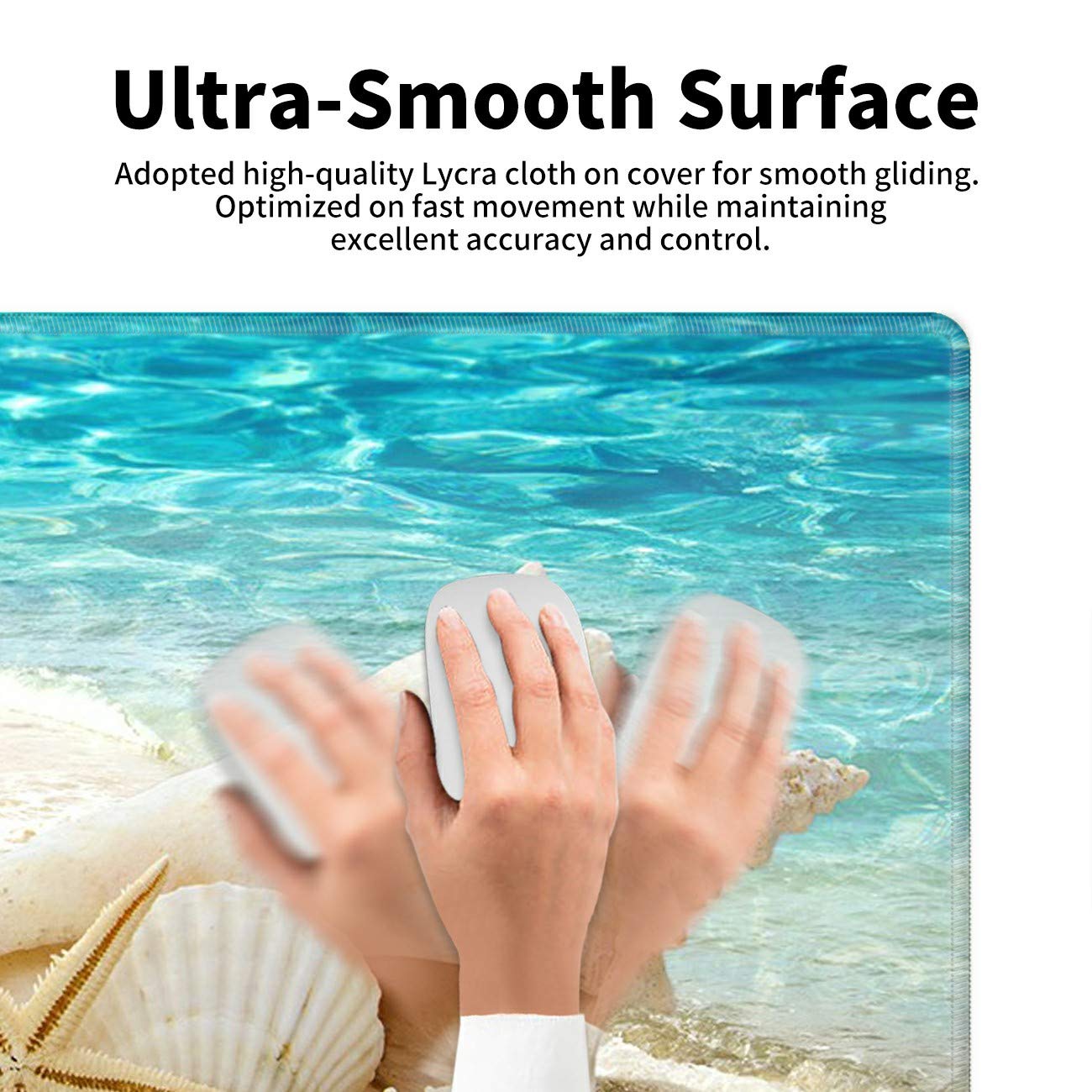 Big Desk Pad (31.5 X 11.8 Inch) Desk Mat Accessories for Women Men Desk Protector Extended Mouse