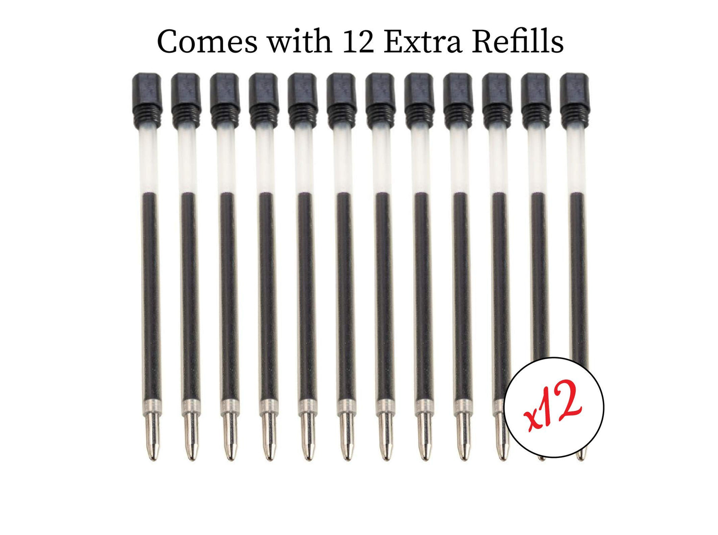 ExpressDesigns™ - Personalized Crystal Pens with Stylus - Metal Gem Pen - Custom Metallic Printed