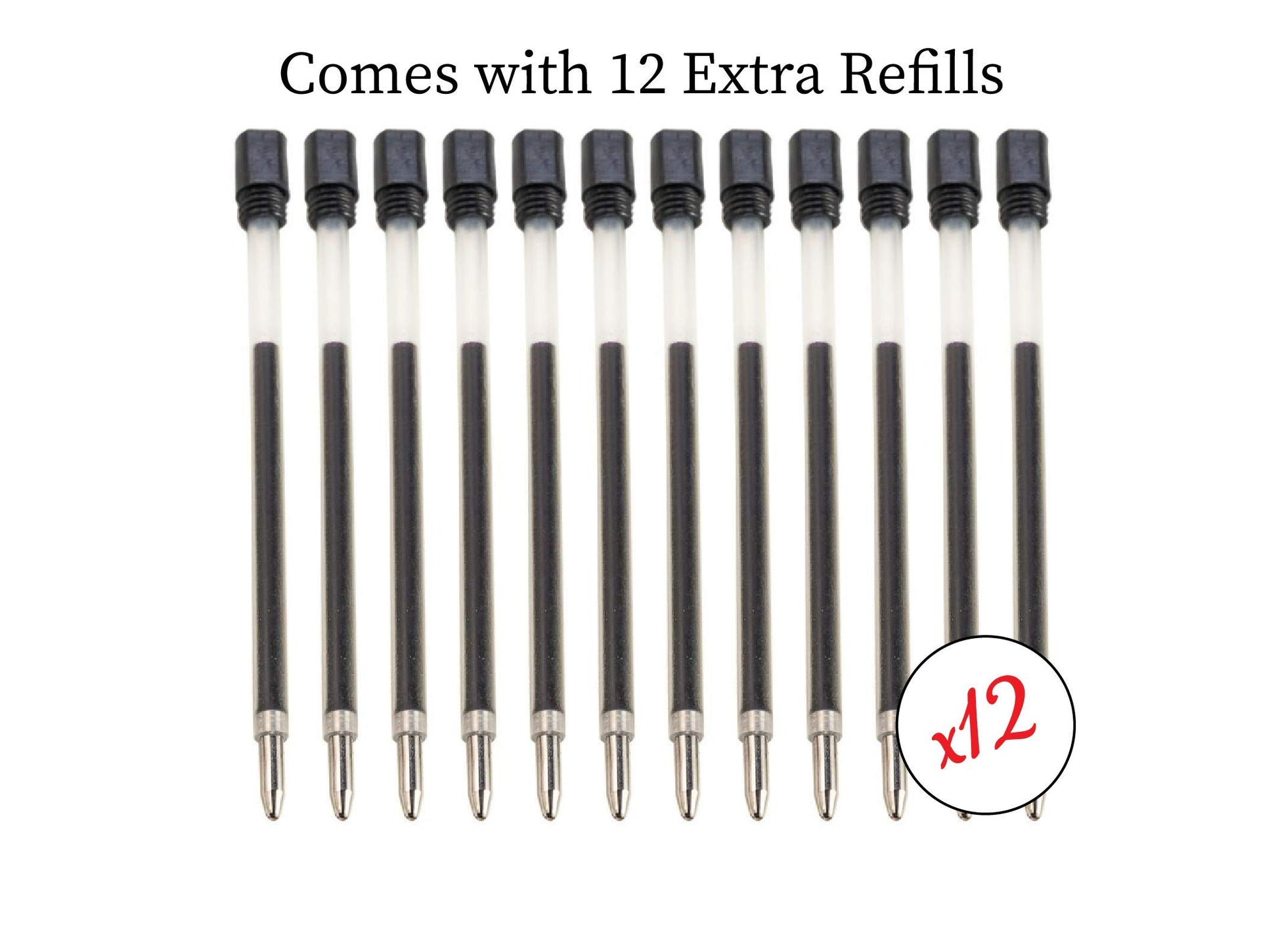 ExpressDesigns™ - Personalized Crystal Pens with Stylus - Metal Gem Pen - Custom Metallic Printed