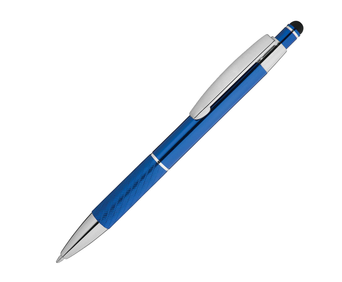 Customized Pens with Stylus - The Prestige Metal Pen - Custom Printed Name Pens with Black Ink