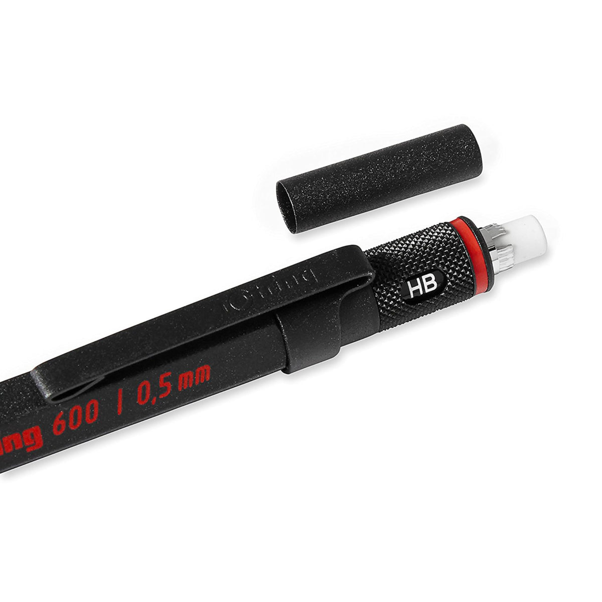 rOtring 600 Mechanical Pencil, 0.5mm, Black Barrel - For Writing, Drafting, Engineering