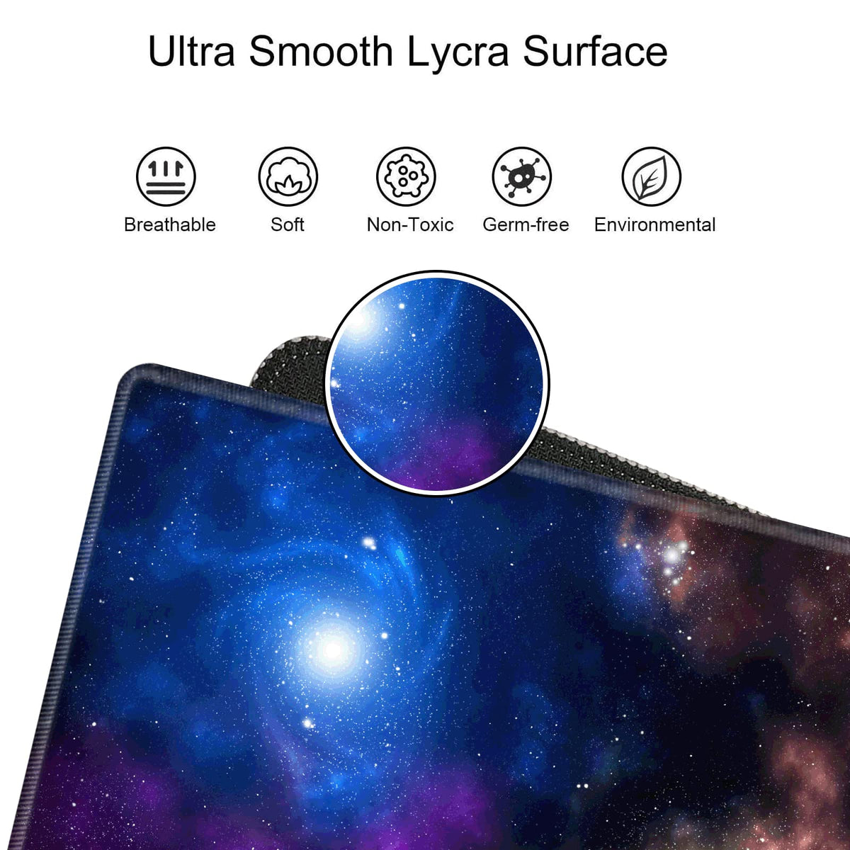 Galaxy Mouse Pad Gaming 31.5x15.75 inch Desk Mat Large Mousepad XXL Extended Computer Mat Non Slip
