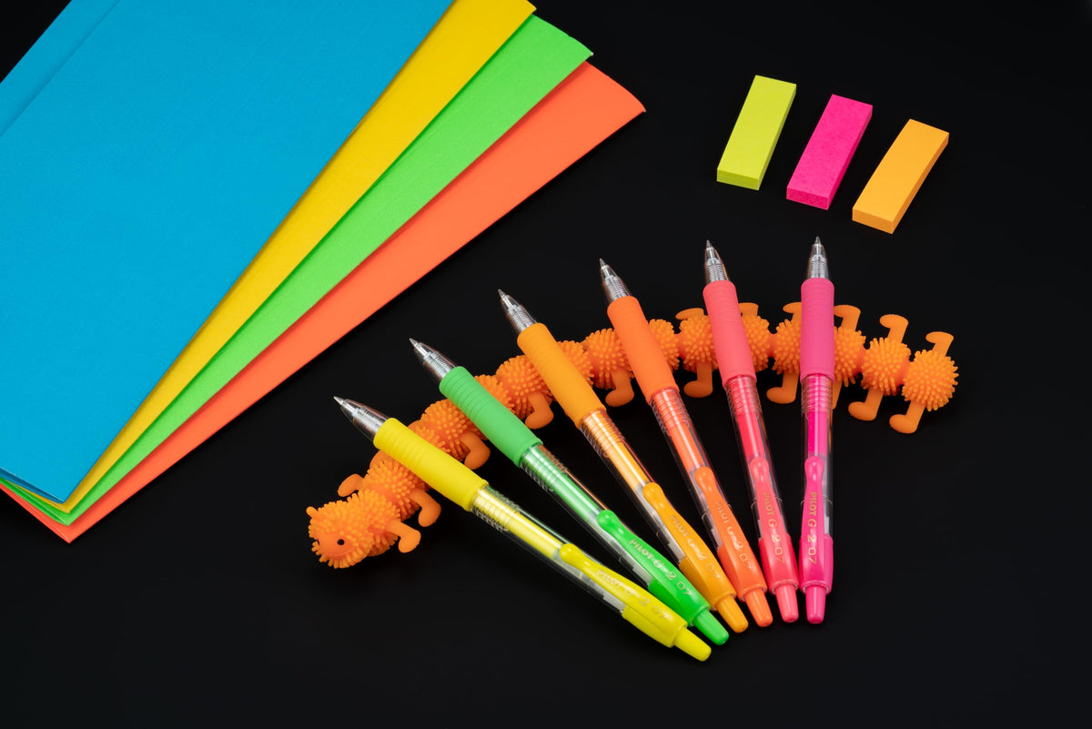 PILOT G2 Refillable and Retractable Gel Pens, 0.7mm, Neon Colors, 36-Pack