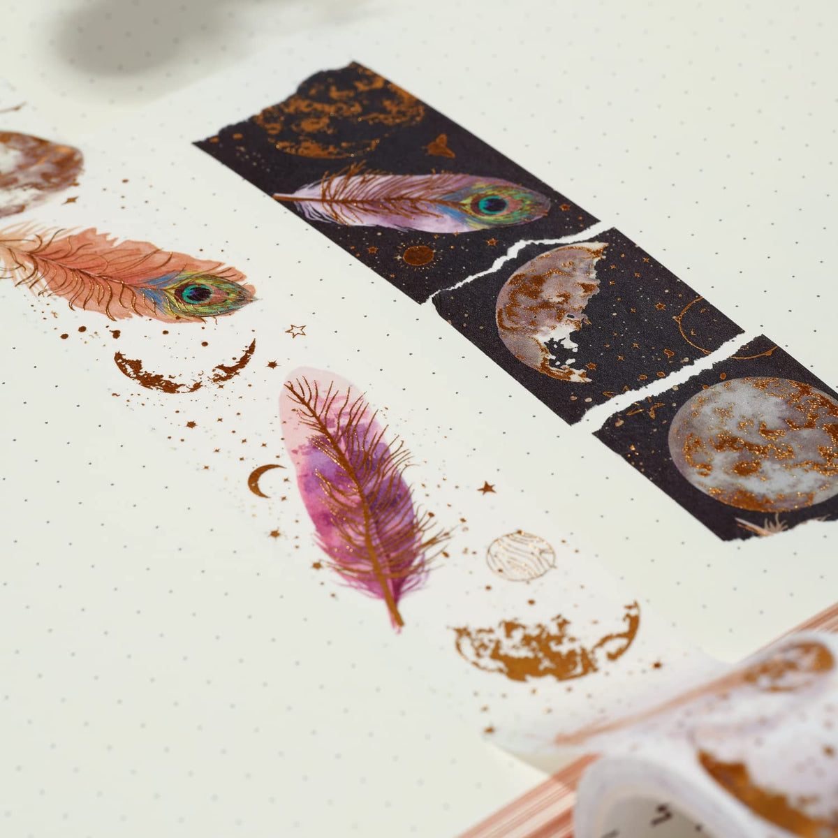 WT Dream Catcher Washi Tape Set, Tape for Scrapbooking, Planners, Junk Journal or Bible Study