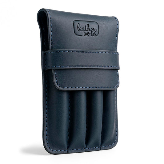 Leather Worx, Pen Holder, Pencil Case, Minimalist Style Holder, Classic Storage, Full Grain