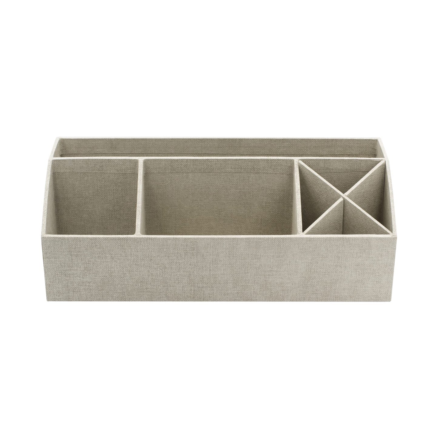 Bigso Box of Sweden Desk Storage Organiser with 4 Compartments - Stationery Storage for Notes