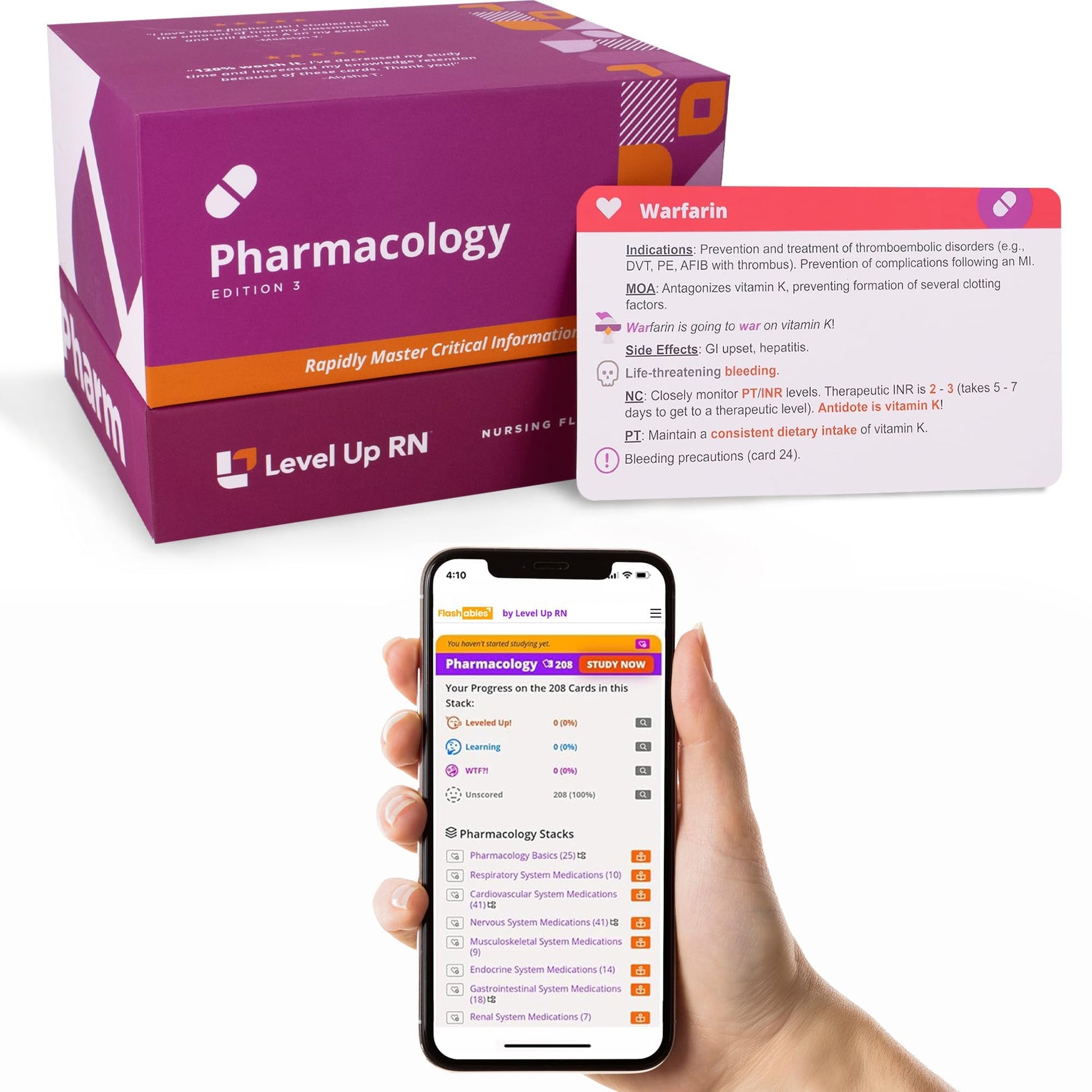 Pharmacology Flash Cards – No Fluff – Nursing School Essentials for Students – 2026-2027 NCLEX ATI