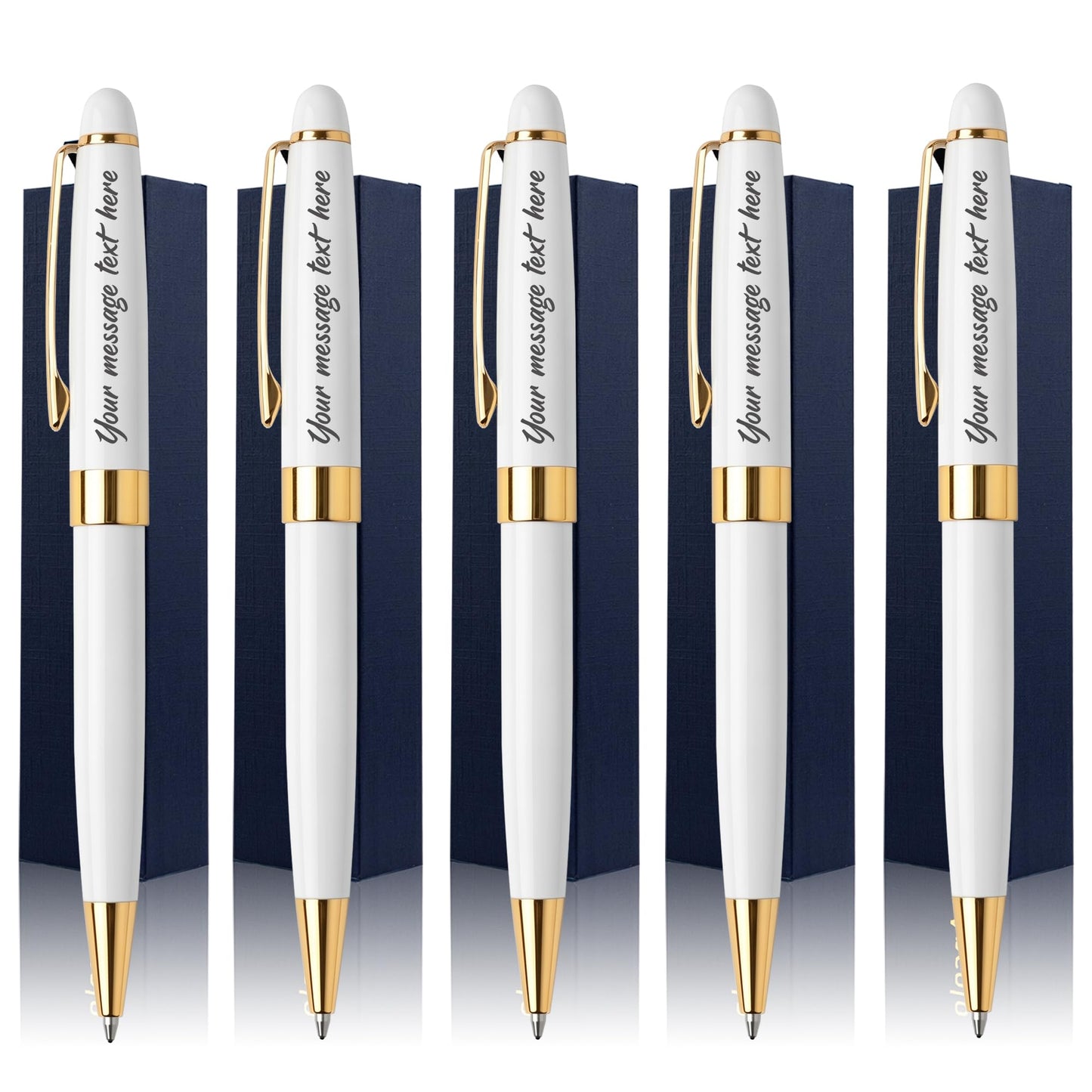 Ancolo Personalized Office Ballpoint Pens - Executive Writing Gift Pens