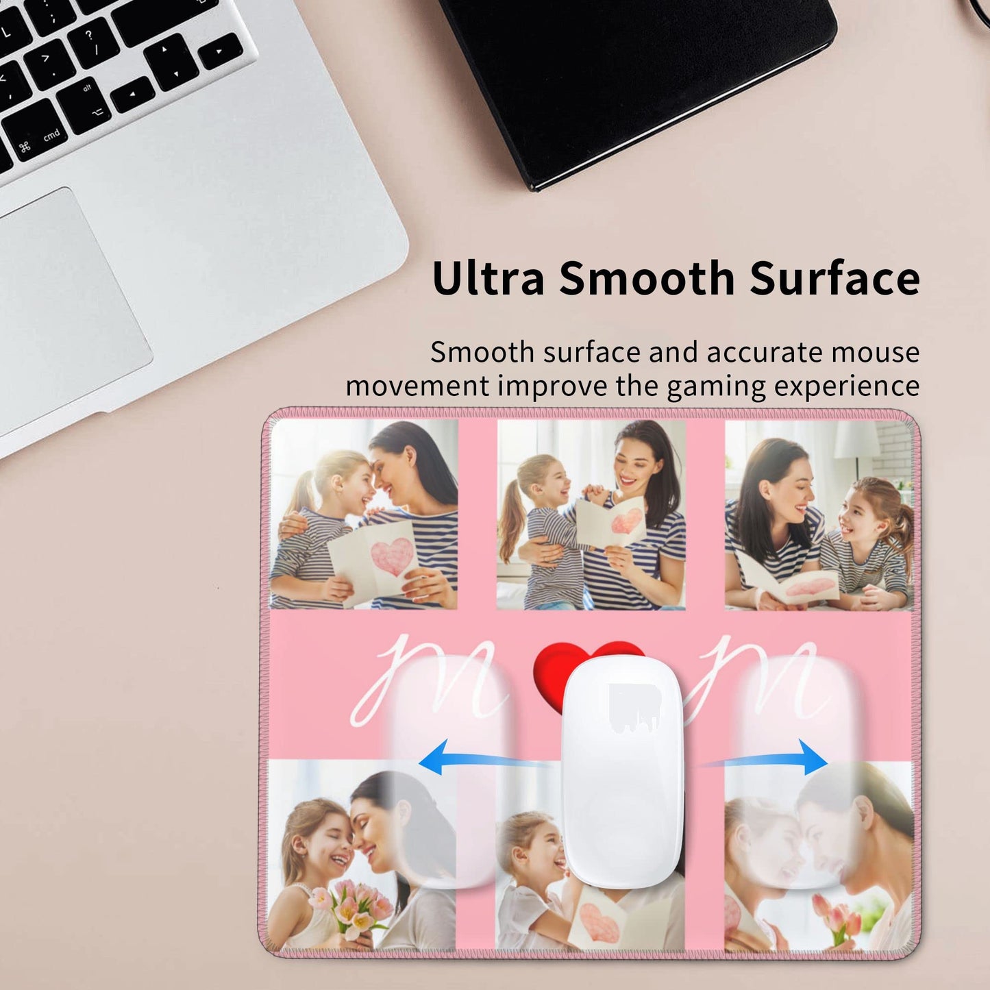 Custom Mouse Pad Personalized Photo Moues Pad with Your Image/Text for Office Gaming Computer Desk