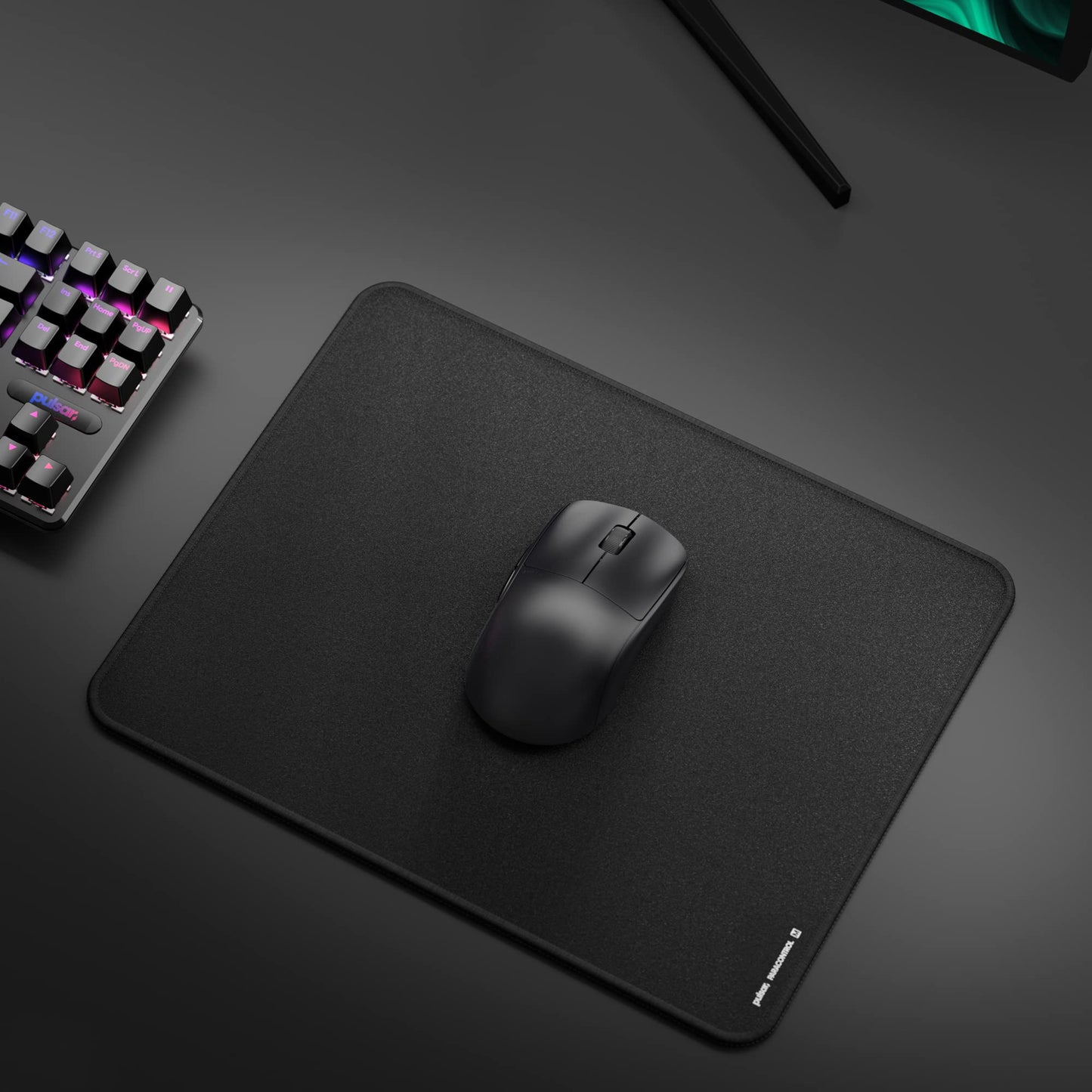 Pulsar Gaming Gears ParaControl v2 Gaming Mouse Pad, M, Black