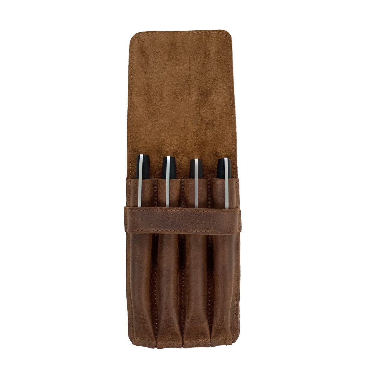 Leather Worx, Pen Holder, Pencil Case, Minimalist Style Holder, Classic Storage, Full Grain