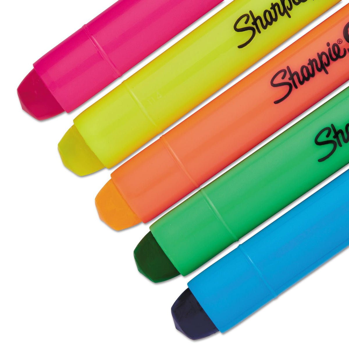 Sharpie 1803277 Gel Highlighter, Assorted Colors, 5 per Set