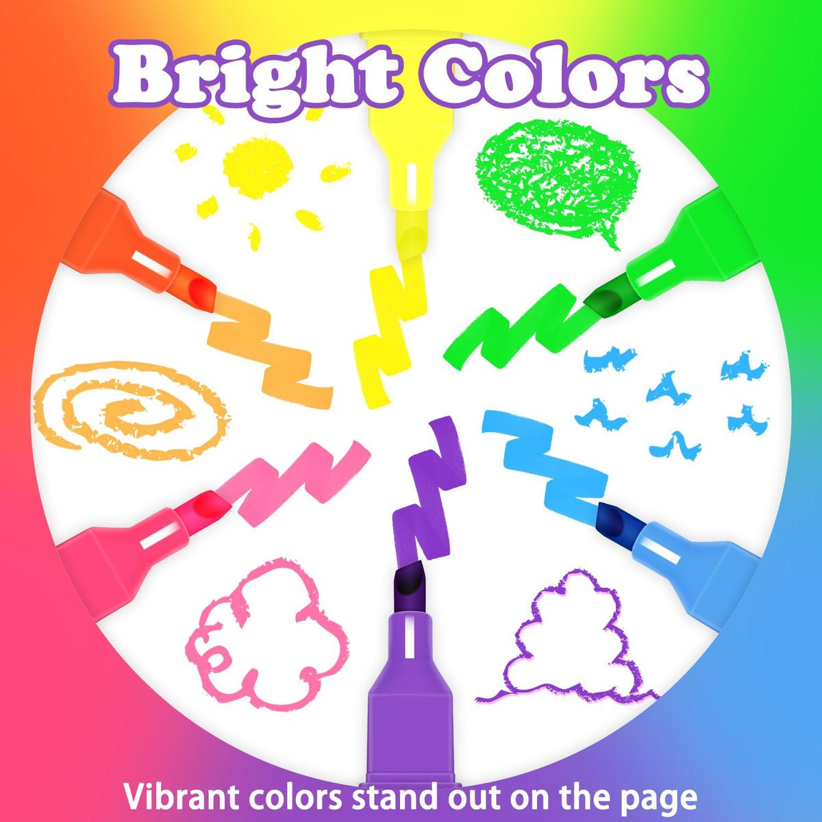 Piochoo Highlighters Assorted Color Fluorescent,30Pcs Highlighters Bulk