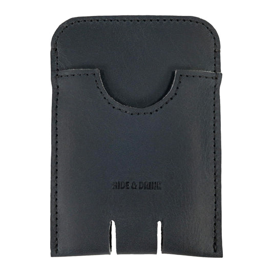 Hide & Drink, Business Push Card Holder, Minimalist Cash Organizer Handmade from Full Grain Leather