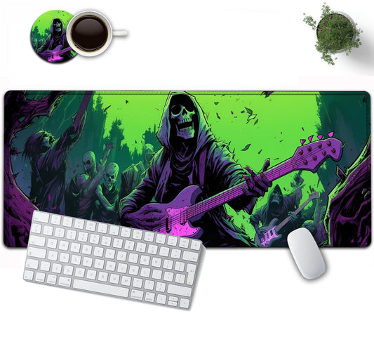 Large Mouse Pad, 31.5 x 11.8in Extended Gaming Mouse Pad with Stitched Edges, XXL Mousepad