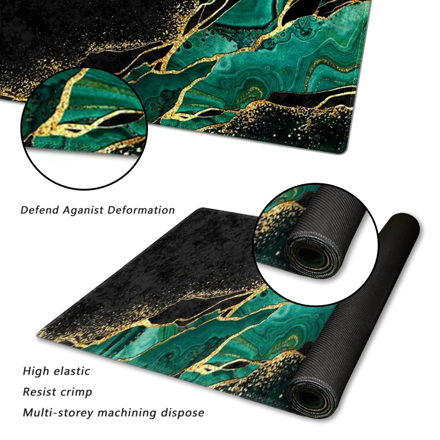 ArtSo Large Gaming Mouse Pad Extended Desk Pad XL Keyboard Mat Long Mousepad Decor Writing Pad