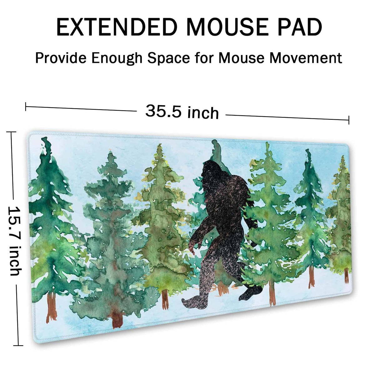 SSOIU Extended Mouse Pad, XXL Gaming Mouse Pads, Large Big Mousepad Laptop Computer Keyboard Mat