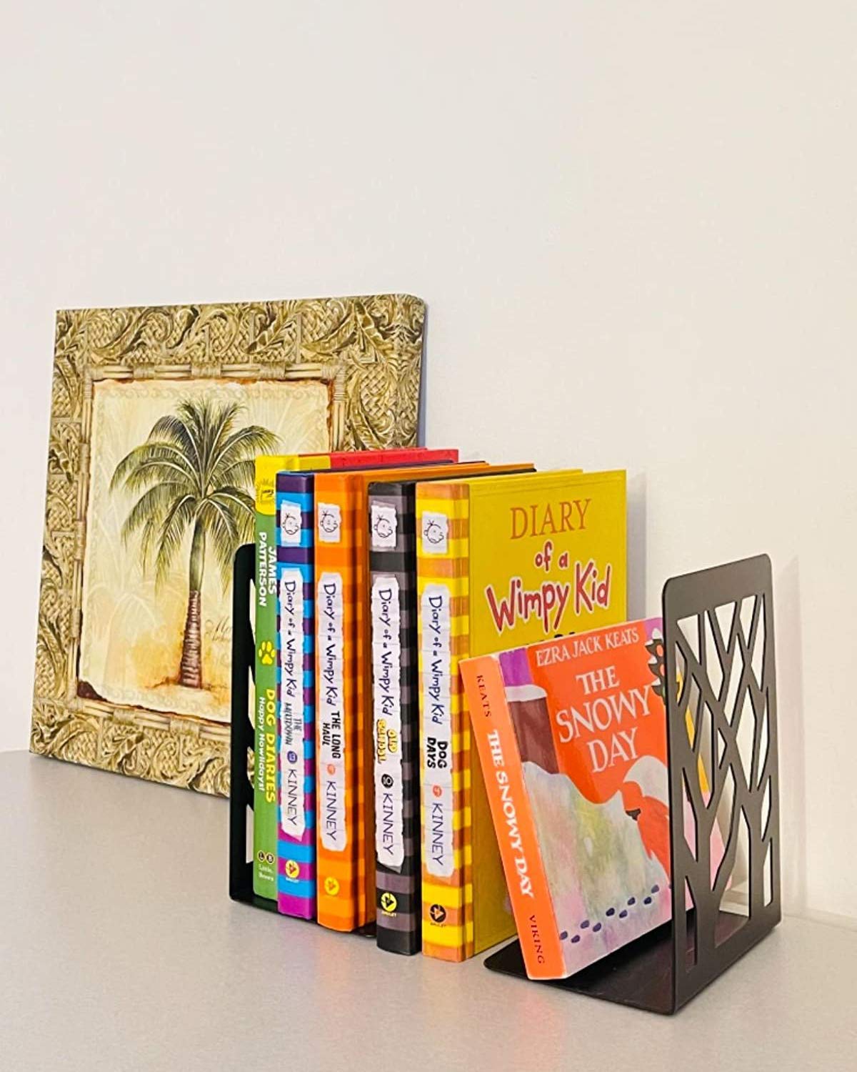MSDADA Book Ends, Bookends, Book Ends for Shelves, Bookends for Shelves, Book Ends for Heavy Books