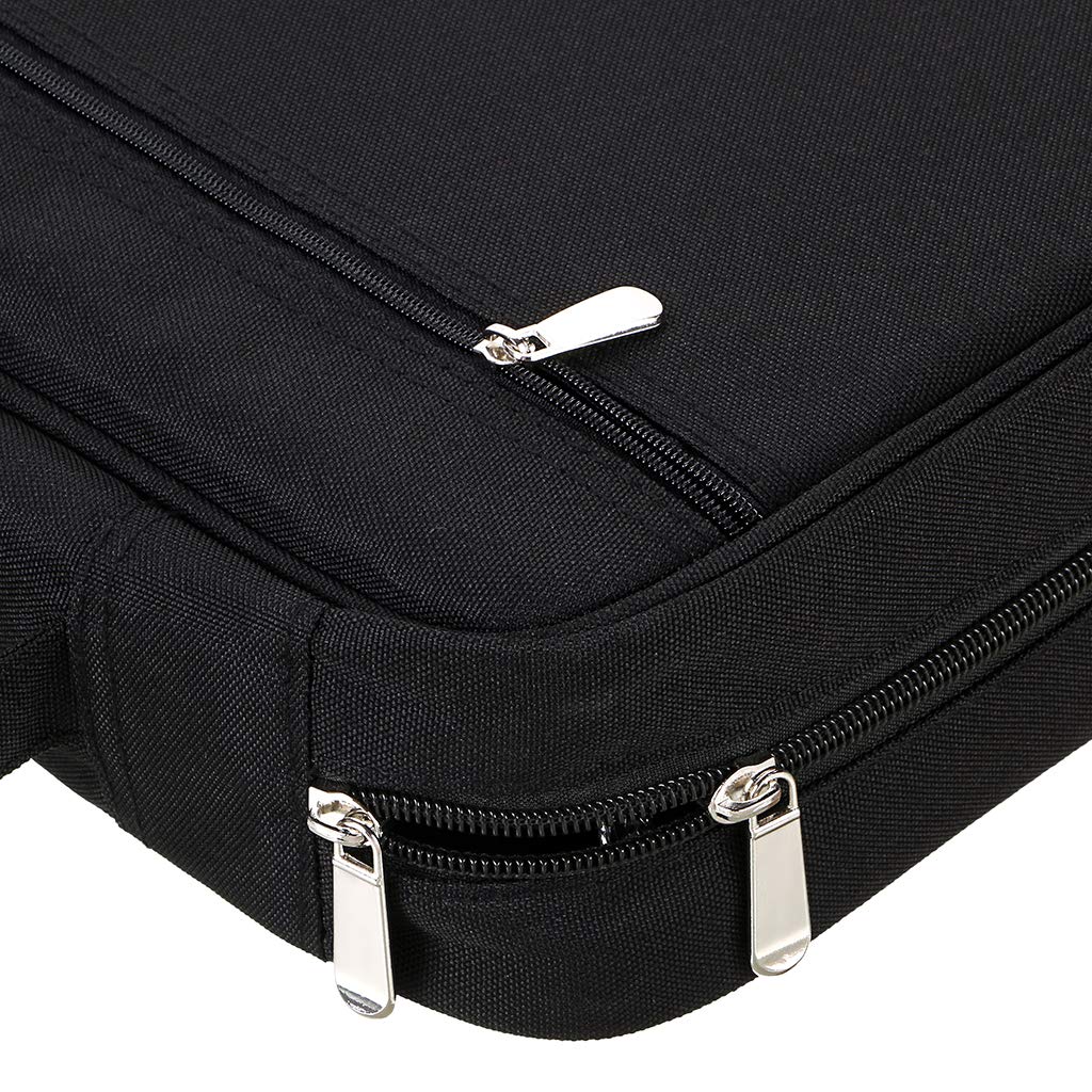 BTSKY Colored Pencil Case 220 Slots Pen Pencil Bag Organizer with Handy Wrap Portable- Multilayer