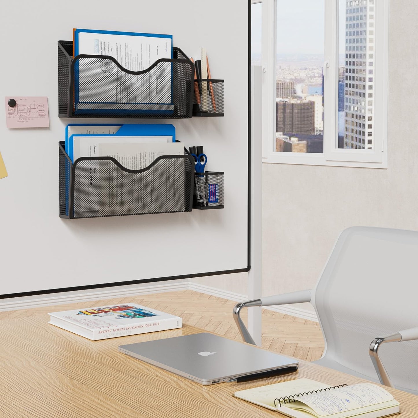 JANE EYRE Magnetic File Holder - Dual Magnets Hanging File Organizer