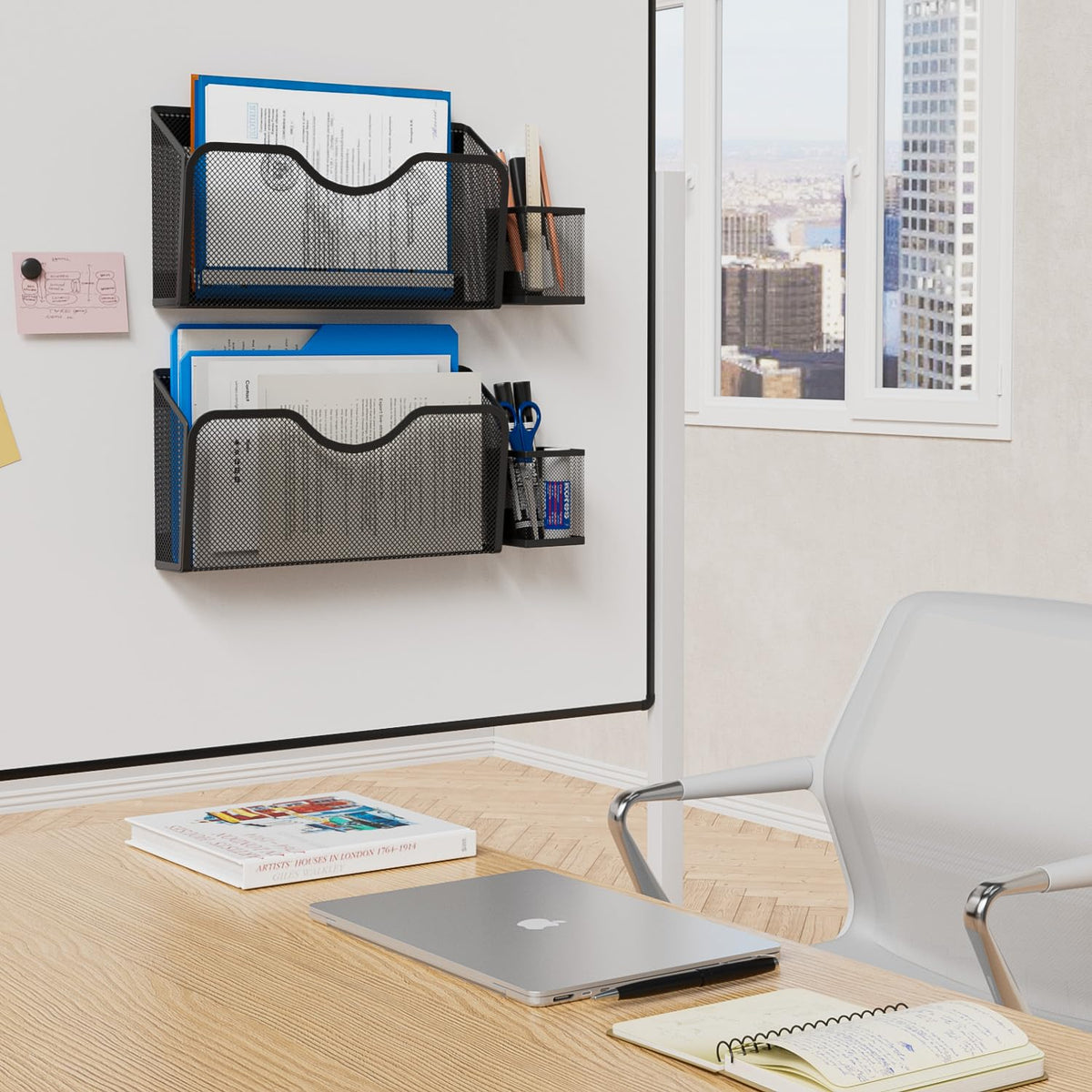 JANE EYRE Magnetic File Holder - Dual Magnets Hanging File Organizer
