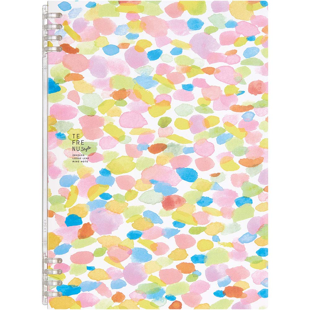 King Jim 9855TES-L103 Ring Notebook Tefline Style B5 Palette