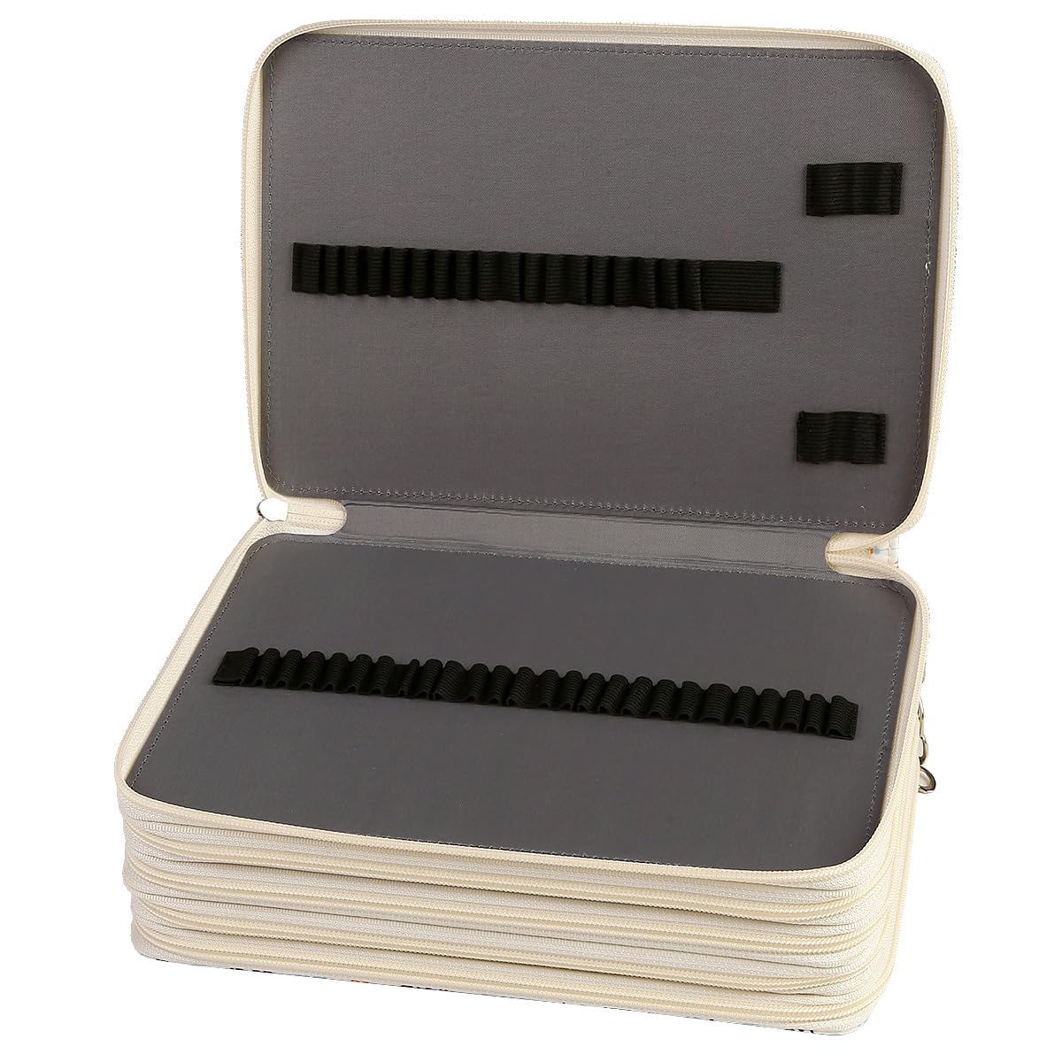 Lbxgap 250 Slots Colored Pencil Case Organizer, 5 Layer Bag